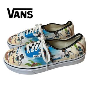 Vans x Disney x Authentic Aloha Mickey Mouse Limited Edition Sneakers 8.5